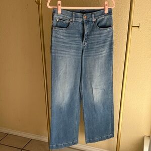 Classic J. Crew Wide Leg Jeans